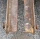 Pair (2) Antique Vintage Side Button Bed Rails Full Or Twin Size Bed 1900-1950 photo 2