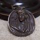 Chief Ogontz Warrior Native American Medal For Necklace Award Early 1900 ' S Rare Native American photo 1