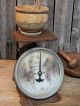 Antique Primitive Old Farm Kitchen Scale 20 Lbs Primitives photo 6