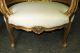 19th C.  Barrel Shaped Italian Baroque Caned Cane Bergere Chairs 1800-1899 photo 6