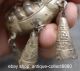 66mm Chinese Miao Silver Women Hanzi Flower Child Lock Amulet Pendant Other Antiquities photo 8