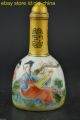 China Collectible Old Porcelain Handwork Painting Belle Decor Noble Snuff Bottle Snuff Bottles photo 1