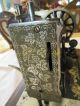 Antique Singer Hand Crank Sewing Machine 1902 28k Sq Coffin Cover,  Case,  Carnation Sewing Machines photo 1