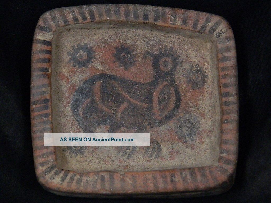 Ancient Teracotta Painted Cup With Animals Indus Valley 2500 Bc Pt15466 Near Eastern photo