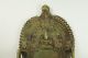 Lakshmi Brass Temple Oil Lamp India Antique Vintage - Wm 87 Other Ethnographic Antiques photo 4