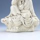 Exquisite Dehua Porcelain Handwork Rohan Statue D1204 Buddha photo 1