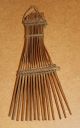 Congo 3 Old African Combs Ancien Peignes Afrique Songye Afrika Africa Wicker Kam Other African Antiques photo 1