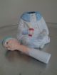Vintage Porcelain Bisque Nodder Figurine.  Elder Asian Man.  Asian Nodder Figurine Figurines photo 6