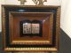 2vintage Framed Painted Ceramic Art Andrew Kolb Shadow Box Art Music Note Statue Other Antique Decorative Arts photo 5