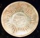 Silver North Carolina Sun Burst Nc Button - 22mm - Plain Back - Civil War Buttons photo 1