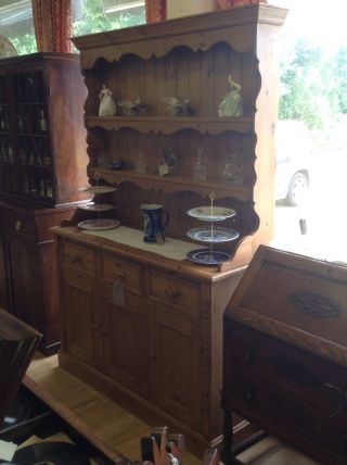 Traditional Pine Welsh Dresser photo
