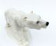 Early 20th Century Karl Ens Porcelain Polar Bear Figurine White Ice Animal Figurines photo 5