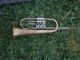 Old Rare Vintage German Musical Instrument Weltklang Trombone Brass With Case Other Antique Instruments photo 2