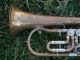 Old Rare Vintage German Musical Instrument Weltklang Trombone Brass With Case Other Antique Instruments photo 7