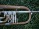 Old Rare Vintage German Musical Instrument Weltklang Trombone Brass With Case Other Antique Instruments photo 8