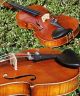 Fine Antique Czech Violin By Karl Muller,  Schonbach.  Gorgeously Mature Tone String photo 10