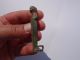 Roman Bronze Herma Statuette Lock,  With The Curly Bust Of Slave Above Roman photo 6
