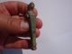 Roman Bronze Herma Statuette Lock,  With The Curly Bust Of Slave Above Roman photo 8