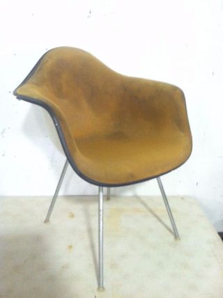 Vintage Herman Miller Shell Arm Chair Upholstered photo