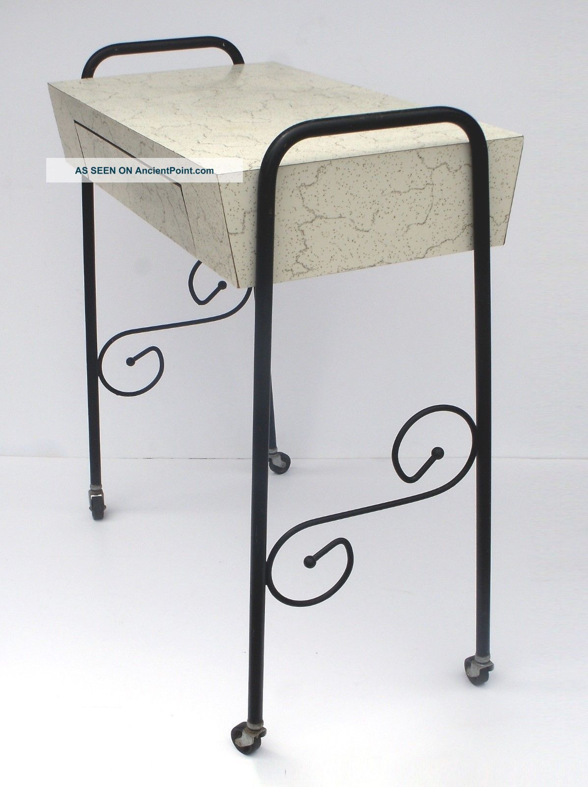 Mid Century Desk Vanity Hollywood Regency Retro Mid-Century Modernism photo