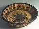 Vintage Native American Basket Very Tight Weave Brown Sun Indian Collectible Usa Native American photo 4