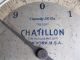 Vintage Antique Blue Chatillon Hanging Produce Scale 1931 Scales photo 2