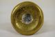 B149 & B150 2 Antique Scottish Brass Bell Weights,  1 Lb.  & 2 Lbs. Scales photo 6