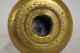 B149 & B150 2 Antique Scottish Brass Bell Weights,  1 Lb.  & 2 Lbs. Scales photo 7