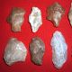 (12) Aterian Early Man Points & Tools (30k - 80k Bp) Prehistoric African Artifacts Neolithic & Paleolithic photo 1