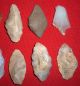 (12) Aterian Early Man Points & Tools (30k - 80k Bp) Prehistoric African Artifacts Neolithic & Paleolithic photo 2