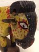 Mali : Extremly Rare Old Tribal African Yellow Bozo Cow Figure. Masks photo 1
