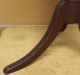Rare 19th C Ct Country Candlestand Shaped Top In The Best Red Paint Primitives photo 9