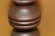 Rare 19th C Ct Country Candlestand Shaped Top In The Best Red Paint Primitives photo 5