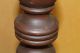 Rare 19th C Ct Country Candlestand Shaped Top In The Best Red Paint Primitives photo 7