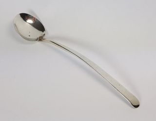 Stunning Arts & Crafts Movement Sterling Silver Coffee Spoon London 1913 photo