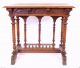 French Neo Gothic Walnut Desk Or Side Table,  19th Century Antique 1900-1950 photo 5