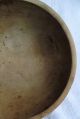 Munising Antique Wooden Bowl With Ball Feet Signed Bowls photo 3