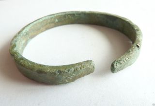Ancient Bronze Bracelet.  (y8) photo
