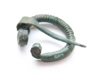 Viking Bronze Faux - Twist Penannular Brooch (sep02) photo
