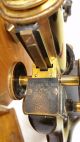 Antique Bausch & Lomb 1915 Microscope With Wood Case Steampunk Microscopes & Lab Equipment photo 7
