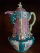 1900 ' S Ornate Porcelain Chocolate Pot,  Hand Decorated Teapots & Tea Sets photo 2