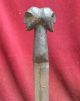 Antique And Quality Knife,  The Hilt With 2 Heads,  Congo Africa. Other African Antiques photo 4