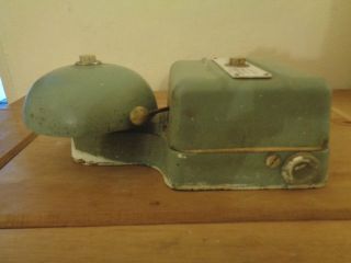 Vintage Gent Of Leicester Electric Wall - Mount Alarm Bell photo