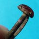 Ancient Medieval Bronze Ring Spanish Pirate Times Old Pretty Red Stone 17th Cent The Americas photo 4