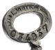 Vintage / Antique Louis Vuitton Trunk Key 034937 Locks & Keys photo 1