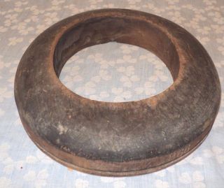 Wooden Hat Mold Number 866 - 7 1/2 - 2 1/2 Which Is Probably Brim Width photo