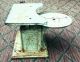 Antique Continental Scale Chicago 1917 - 1921 Health O Meter Turquoise Steampunk Scales photo 4