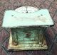 Antique Continental Scale Chicago 1917 - 1921 Health O Meter Turquoise Steampunk Scales photo 5