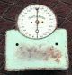 Antique Continental Scale Chicago 1917 - 1921 Health O Meter Turquoise Steampunk Scales photo 6
