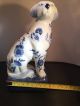 Antique Porcelain Dog Bookends Wong Lee 1895 Dogs photo 8